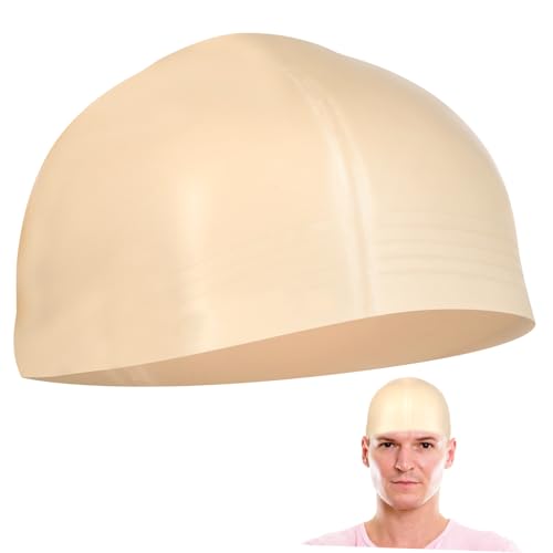 OUNONA Bald Caps für Erwachsene Glatzenkappen für Halloween Cosplay und Bühnenauftritte Dehnbar und Komfortabel Realistische Kopfhautperücke Anleitung zur Anwendung OUNONA Bald Caps für Erwachsene Glatzenkappen für Halloween Cosplay und Bühnenauftritte Dehnbar und Komfortabel Realistische Kopfhautperücke Anleitung zur Anwendung von OUNONA