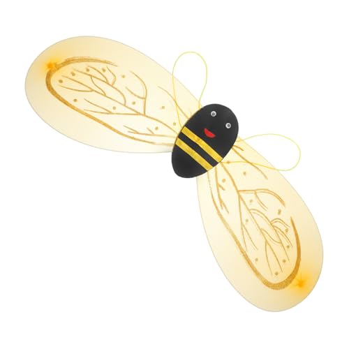 OUNONA Bienenflügel Kostüm für Cosplay Requisiten für Leichte und Bienchen Flügel für Feste Bühnenaufführungen und Rollenspiele Verstellbaren Trägern Kostümpartys und Festivals OUNONA Bienenflügel Kostüm für Cosplay Requisiten für Leichte und Bienchen Flügel für Feste Bühnenaufführungen und Rollenspiele Verstellbaren Trägern Kostümpartys und Festivals von OUNONA
