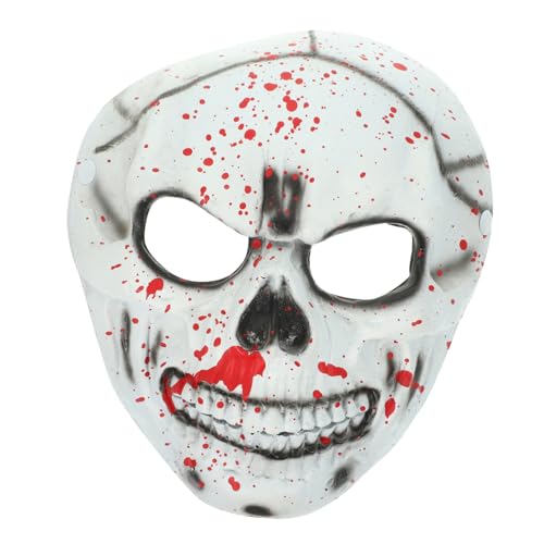 OUNONA Blutige Maske Halloween Maske Scary Horror Kostüm Masquerade Party Festival Erwachsene Einheitsgröße PU Material von OUNONA