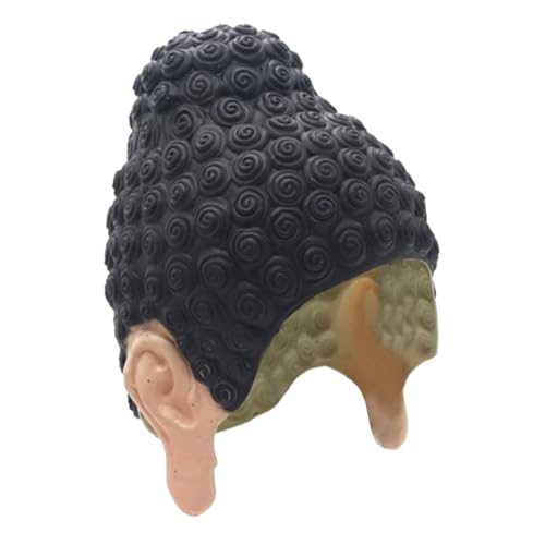 OUNONA Buddha Kopfbedeckung für Halloween Lustige Cosplay Kopfbedeckung Foto Requisite für Partys Langlebig für Kreative Festliche Anlässe von OUNONA