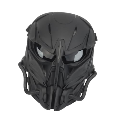 OUNONA Cosplay Vollmaske Schwarze Taktische Outdoor Schutzmaske Verstellbar Leicht Geruchsneutral Komfortabel für Herren für Spiele und Kostümierungen OUNONA Cosplay Vollmaske Schwarze Taktische Outdoor Schutzmaske Verstellbar Leicht Geruchsneutral Komfortabel für Herren für Spiele und Kostümierungen von OUNONA