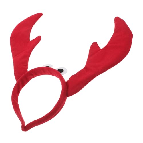 OUNONA Crab Headband für Damen und Weiches Elastisches Halloween Haarband mit Süßen Krabbenaugen Langlebig und Leicht für Kostüm Cosplay und Partyveranstaltungen OUNONA Crab Headband für Damen und Weiches Elastisches Halloween Haarband mit Süßen Krabbenaugen Langlebig und Leicht für Kostüm Cosplay und Partyveranstaltungen von OUNONA