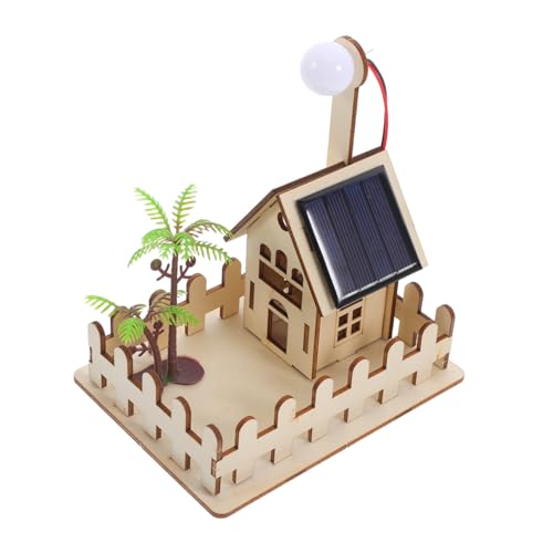 OUNONA DIY Solar Gartenleuchte Bausatz Experimentierkit für Lernspielzeug Physikprojekt Handarbeit Solarbeleuchtung Dekorativ und Lehrreich von OUNONA