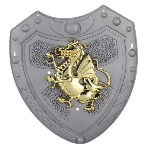 OUNONA Drachenschild für Cosplay Kriegerschild für Fantasieabenteuer Aufführungen Sicheres Langlebiges Zubehör OUNONA Drachenschild für Cosplay Kriegerschild für Fantasieabenteuer Aufführungen Sicheres Langlebiges Zubehör von OUNONA