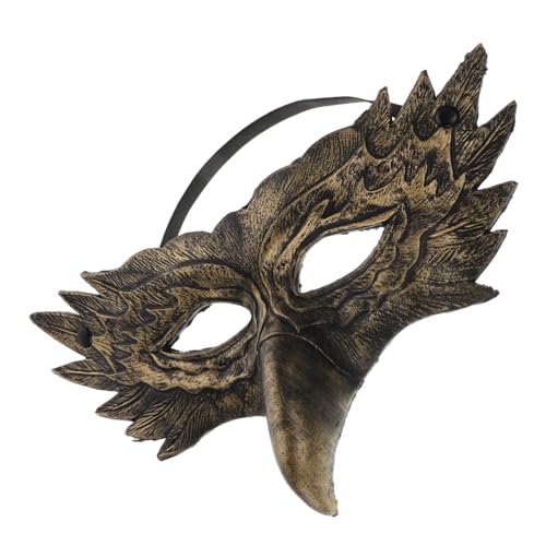 OUNONA Eagle Maske für Karneval Cosplay Realistische PU Tiermaske für Erwachsene Leicht Atmungsaktiv für Maskenbälle Themenpartys OUNONA Eagle Maske für Karneval Cosplay Realistische PU Tiermaske für Erwachsene Leicht Atmungsaktiv für Maskenbälle Themenpartys von OUNONA