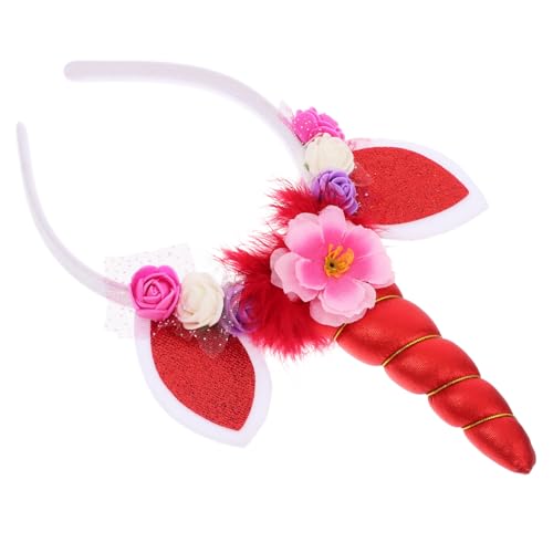OUNONA Einhorn Stirnband für Fell Modisches Kostüm Zubehör für Partys Maskeraden und Cosplay Leicht und zu Tragen Perfektes für Festliche Anlässe OUNONA Einhorn Stirnband für Fell Modisches Kostüm Zubehör für Partys Maskeraden und Cosplay Leicht und zu Tragen Perfektes für Festliche Anlässe von OUNONA