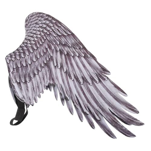 OUNONA Engelsflügel Kostüm für Halloween und Karneval Schwarze und Damenflügel Leicht und Langlebig für Cosplay und Bühnenaufführungen OUNONA Engelsflügel Kostüm für Halloween und Karneval Schwarze und Damenflügel Leicht und Langlebig für Cosplay und Bühnenaufführungen von OUNONA