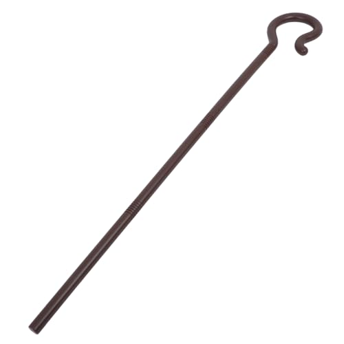OUNONA Ergonomischer Cosplay Zauberstab Gehstock für Halloween Kostüm Requisite mit Bequemen Griff Vielseitig als Party und Show Accessoire für Tanz Rollenspiel und Trickvorführungen OUNONA Ergonomischer Cosplay Zauberstab Gehstock für Halloween Kostüm Requisite mit Bequemen Griff Vielseitig als Party und Show Accessoire für Tanz Rollenspiel und Trickvorführungen von OUNONA