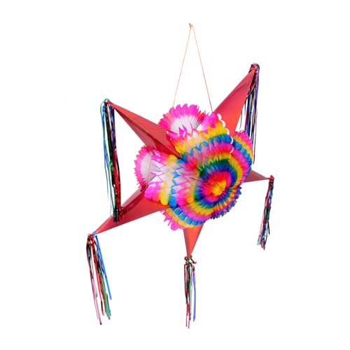 OUNONA Faltbare Fünfzackige Pinata für Kindergeburtstage Dekoration für Partys Wiederverwendbar und Sicher aus Papier für Lustige Spiele und Kreative Feiern OUNONA Faltbare Fünfzackige Pinata für Kindergeburtstage Dekoration für Partys Wiederverwendbar und Sicher aus Papier für Lustige Spiele und Kreative Feiern von OUNONA