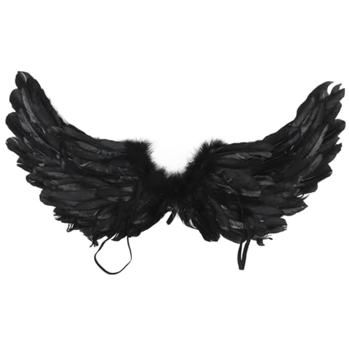 OUNONA Flügel Kostüm Zubehör Leichte und Komfortable Cosplay Flügel für Halloween Karneval und Kostümpartys für Frauen und Beeindruckende Fotos von OUNONA