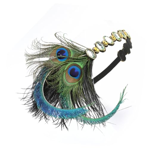 OUNONA Grünes leichtes und komfortables modisches Party Haarband für Damen dekorativer Haarschmuck für Tanz und festliche Anlässe auffälliges Kostüm Stirnband von OUNONA