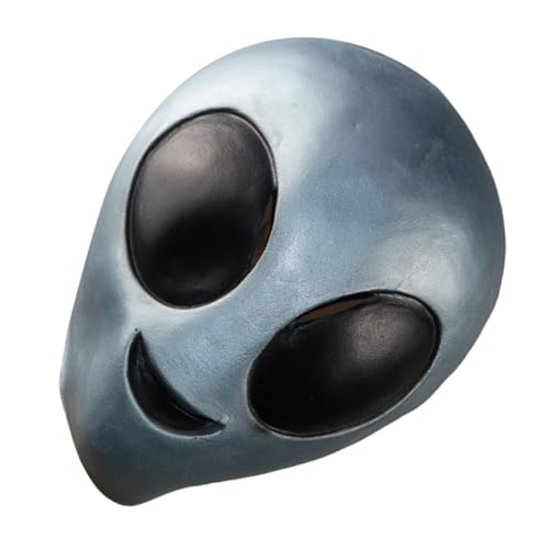 OUNONA Gruselige Alien Vollkopfmaske aus Party Cosplay Cover für Halloween Karneval Kostüm Unisex für Verkleidung Clubs Festivals und Maskerade von OUNONA