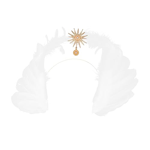 OUNONA Haarschmuck Stirnband mit Goldfarbenem Engelsflügel Design Haarreif für Hochzeit Party und Fotoshooting Stilvolles Accessoire für Damen und Festliche Anlässe OUNONA Haarschmuck Stirnband mit Goldfarbenem Engelsflügel Design Haarreif für Hochzeit Party und Fotoshooting Stilvolles Accessoire für Damen und Festliche Anlässe von OUNONA