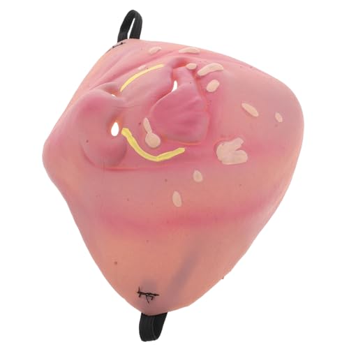OUNONA Halbgesichtsmaske für Karneval und Halloween Lustige Cosplay mit Auffälligem Design für Maskenball Kostümparty und Faschingsveranstaltungen Komfortabel und Hautfreundlich von OUNONA