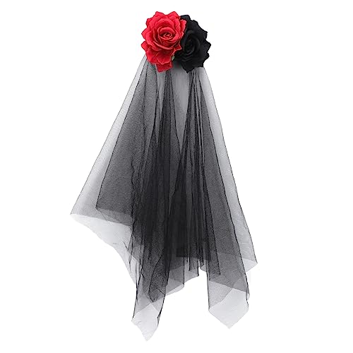 OUNONA Halloween Haarschmuck mit und Schwarzem Rosen Einzigartiger Haarreif für Cosplay Geeignet für Halloween und De Partys OUNONA Halloween Haarschmuck mit und Schwarzem Rosen Einzigartiger Haarreif für Cosplay Geeignet für Halloween und De Partys von OUNONA