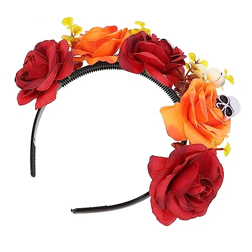 OUNONA Halloween Skull Haarreif für Damen Stylisches Party Haaraccessoire für Unvergessliche Feiern und Events von OUNONA