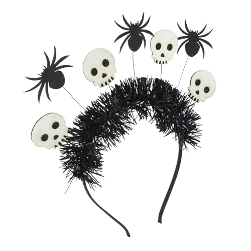 OUNONA Halloween Skull Headband Einzigartiger Haarreif für Halloween Feiern für Kostümpartys und Themenveranstaltungen Leicht und Bequem zu Tragen Kompakt und Platzsparend OUNONA Halloween Skull Headband Einzigartiger Haarreif für Halloween Feiern für Kostümpartys und Themenveranstaltungen Leicht und Bequem zu Tragen Kompakt und Platzsparend von OUNONA