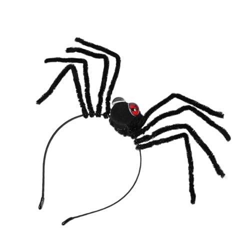 OUNONA Halloween Spinnen Haarband Kostümzubehör für Partys und Feiern Einfache DIY Haardekoration für und Familie für Halloween Dekoration und Fotos Hergestellt aus Modischem Material von OUNONA