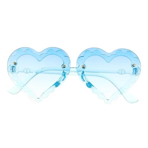 OUNONA Herzförmige Für Farbige Festivalbrillen Für Partys Langlebiges PC Material OUNONA Herzförmige Für Farbige Festivalbrillen Für Partys Langlebiges PC Material von OUNONA