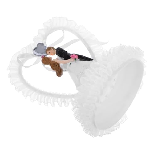 OUNONA Hochzeitsdekorationen Tortenaufleger Hochzeit rustikal küssen Party Gang Hochzeitstorte Topper Puppenschmuck aus Harz Valentinstag-Paar Kompakte Tortendekoration Gittergewebe Weiß OUNONA Hochzeitsdekorationen Tortenaufleger Hochzeit rustikal küssen Party Gang Hochzeitstorte Topper Puppenschmuck aus Harz Valentinstag-Paar Kompakte Tortendekoration Gittergewebe Weiß von OUNONA