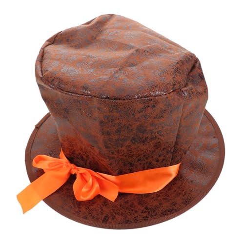 OUNONA Hoher Viktorianischer für Herren Eleganter Party Steampunk-hut für Kostüme Magische Auftritte Viktorianisches Design Vielseitig für Halloween Theater von OUNONA