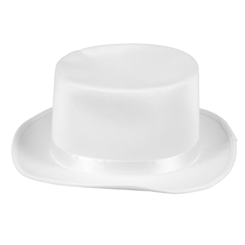 OUNONA Hut für Kostümparty Weißer Hut Accessoire für Erwachsene Maskerade Detektiv Outfits Klassisches Party Zubehör von OUNONA