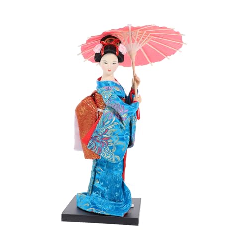 OUNONA Japanische Kimono Puppe mit Traditionellem Design Dekorative Maiko Figur für Tischdekoration Wohnaccessoire Regale und Schreibtische OUNONA Japanische Kimono Puppe mit Traditionellem Design Dekorative Maiko Figur für Tischdekoration Wohnaccessoire Regale und Schreibtische von OUNONA
