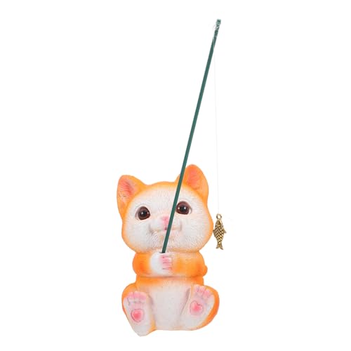 OUNONA Kätzchen Angeln Ornamente thematisiert gefälscht klein Dekoration Katzenverzierung Aquariumschmuck süße Katzen -Mini -Harz -Figuren Katzenfiguren Aquarium Landschaftsbau Ornamente OUNONA Kätzchen Angeln Ornamente thematisiert gefälscht klein Dekoration Katzenverzierung Aquariumschmuck süße Katzen -Mini -Harz -Figuren Katzenfiguren Aquarium Landschaftsbau Ornamente von OUNONA