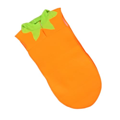 OUNONA Karottenkostüm Cosplay Gemüse Verkleidung Party Kleidung Karottenkostüm für Jungen und Mädchen Bühnenauftritt Halloween Kostüm von OUNONA