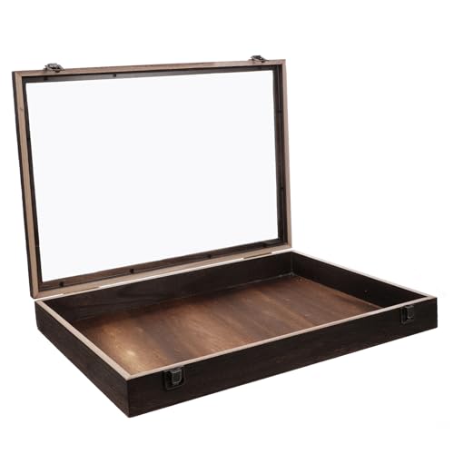 OUNONA Getrocknete Blumen-vitrine Vintage-probenbox Schmetterlings-probenvitrine von OUNONA