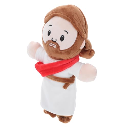 OUNONA Komfortpuppe Jesus Plüschpuppe Gefüllte Jesus-Plüschpuppe Jesus-Plüschtiere Jesus Zeug -Jesus-Puppe christliches PP Baumwolle von OUNONA
