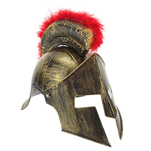 OUNONA Kriegerhelm Cosplay Hut Römischer Ritterhelm für Halloween Karneval Einheitsgröße Leicht Party Requisite von OUNONA