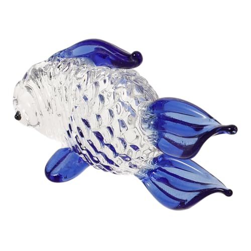 OUNONA Kristall Goldfisch -Ornamente Klein Mini Bob Geblasen Dekorativ Form Figur Dekorationen Led Realistisch Gestrichen Aquarienschmuck Zucht Künstlich Bad Für Statue Gefälscht Glas OUNONA Kristall Goldfisch -Ornamente Klein Mini Bob Geblasen Dekorativ Form Figur Dekorationen Led Realistisch Gestrichen Aquarienschmuck Zucht Künstlich Bad Für Statue Gefälscht Glas von OUNONA
