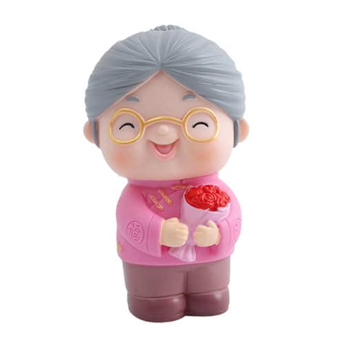 OUNONA Kuchendekorationsverzierungen Geburtstagsdekorationen ältere paar kuchenfiguren Kuchen Mutter tortendeko einschulung geburtstag backen ältere Statuendekor Vinyl Rosa OUNONA Kuchendekorationsverzierungen Geburtstagsdekorationen ältere paar kuchenfiguren Kuchen Mutter tortendeko einschulung geburtstag backen ältere Statuendekor Vinyl Rosa von OUNONA