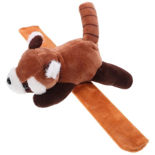 OUNONA Kuscheltiere Slap Armband mit Waschbär Design Geeignet für Kindergeburtstage und Themenpartys Einfach zu Handhaben und Hautfreundlich für Feste von OUNONA