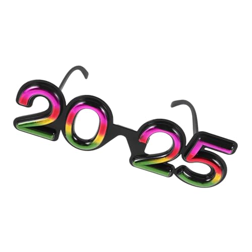 OUNONA Lustige Neujahrsbrille Festival-Accessoires 2025 Nummernbrille falsche Brille Neujahrsparty-Brillen Neujahrsbrille für 2025 Partybrille Party-Brillen-Dekore Kostüm Brille Stk OUNONA Lustige Neujahrsbrille Festival-Accessoires 2025 Nummernbrille falsche Brille Neujahrsparty-Brillen Neujahrsbrille für 2025 Partybrille Party-Brillen-Dekore Kostüm Brille Stk von OUNONA