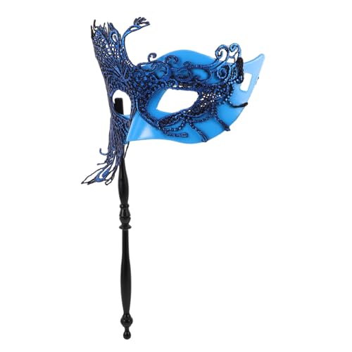 OUNONA Maskenmaske Mit Stab: Venezianische Maske, Karnevalsdekoration Für Damen, Halloween, Cosplay, Karneval Und Barveranstaltungen OUNONA Maskenmaske Mit Stab: Venezianische Maske, Karnevalsdekoration Für Damen, Halloween, Cosplay, Karneval Und Barveranstaltungen von OUNONA