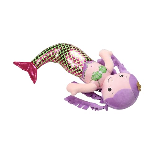 OUNONA Meerjungfrau Puppe Gefüllte Puppe Plüschpuppe Weiche Babypuppe Kleinkindersachen Weiche Puppe Meerjungfrau Babypuppe Meerjungfrauenspielzeug Für Mädchen Pp Baumwolle Violett OUNONA Meerjungfrau Puppe Gefüllte Puppe Plüschpuppe Weiche Babypuppe Kleinkindersachen Weiche Puppe Meerjungfrau Babypuppe Meerjungfrauenspielzeug Für Mädchen Pp Baumwolle Violett von OUNONA