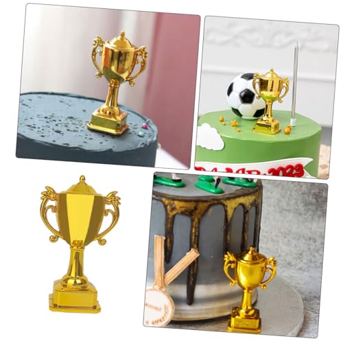 OUNONA Mini Trophäe Kunststoff Klein Leicht für Sportpreis Puppenhaus Dekoration Siegerpreis Lernspielzeug Sammlerstück für Wettbewerbe und Auszeichnungen OUNONA Mini Trophäe Kunststoff Klein Leicht für Sportpreis Puppenhaus Dekoration Siegerpreis Lernspielzeug Sammlerstück für Wettbewerbe und Auszeichnungen von OUNONA