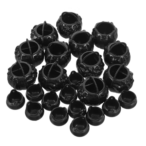 OUNONA Miniatur Hexen Kessel Set Teiliges Set für Halloween Dekoration für Puppenhäuser und Partys Farbecht und Vielseitig Einsetzbar OUNONA Miniatur Hexen Kessel Set Teiliges Set für Halloween Dekoration für Puppenhäuser und Partys Farbecht und Vielseitig Einsetzbar von OUNONA