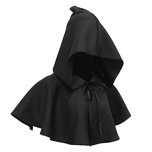 OUNONA Mittelalterliche Motorhaube Für Männer Frauen Unisex Cosplay Umhang Für Halloween Partys Rollenspiele Geburtstagsfeiern von OUNONA