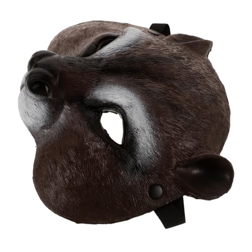 OUNONA Niedliche Maske PU Leicht für Halloween Mottopartys Cosplay Events Vielseitiges Kostümzubehör für Erwachsene OUNONA Niedliche Maske PU Leicht für Halloween Mottopartys Cosplay Events Vielseitiges Kostümzubehör für Erwachsene von OUNONA