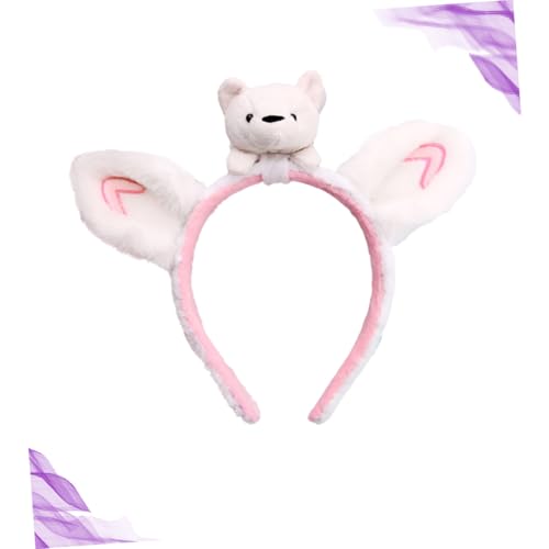 OUNONA Panda Ohren Haarreif Party Zubehör Leichtes Lustiges Stirnband für Frauen Mädchen Cosplay Foto Requisiten Dekorativ und Auffällig für Kostümfeste und Veranstaltungen von OUNONA