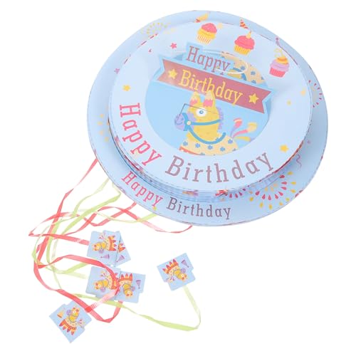 OUNONA Pinata mit Süßigkeitenfüllung Dekorative Party Pinata für Geburtstagsfeiern und Hochzeiten für Unvergessliche Erinnerungen und Spiele OUNONA Pinata mit Süßigkeitenfüllung Dekorative Party Pinata für Geburtstagsfeiern und Hochzeiten für Unvergessliche Erinnerungen und Spiele von OUNONA