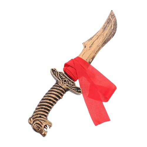 OUNONA Mittelalterliches Spielzeugschwert Aus Kunststoff Piratenschwert-Requisite Für Rollenspiel Halloween-Cosplay-verkleidung Party-zubehör Für Junge Mädchen Und Erwachsene OUNONA Mittelalterliches Spielzeugschwert Aus Kunststoff Piratenschwert-Requisite Für Rollenspiel Halloween-Cosplay-verkleidung Party-zubehör Für Junge Mädchen Und Erwachsene von OUNONA