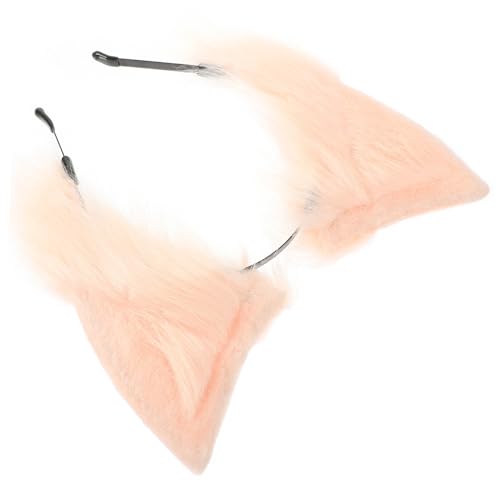 OUNONA Plüsch Katzenohren Haarreif für Damen und Teens Weiches Stirnband mit Niedlichen Tierohren Bequemes Cosplay Accessoire für Party Halloween und Alltag Pinkes Fell design OUNONA Plüsch Katzenohren Haarreif für Damen und Teens Weiches Stirnband mit Niedlichen Tierohren Bequemes Cosplay Accessoire für Party Halloween und Alltag Pinkes Fell design von OUNONA