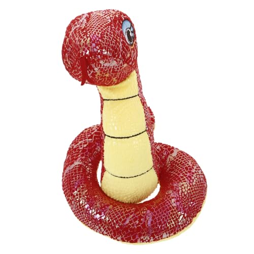 OUNONA Plüschschlange Realistische Kuschelschlange Party Dekoration Snake Year Maskottchen für Halloween Aprilscherz und für Leicht und Handlich von OUNONA