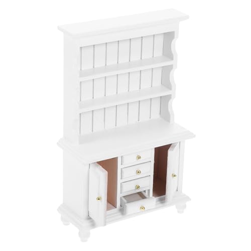 OUNONA Puppenhausmöbel Puppenhaus Wohnzimmer Möbel Miniatur-bücherregal Für Puppenhaus Winzige Möbel Mini-Display- Mini-kommode Aus Holz Puppenhaus Kommode Mini Möbel Weiß Hölzern OUNONA Puppenhausmöbel Puppenhaus Wohnzimmer Möbel Miniatur-bücherregal Für Puppenhaus Winzige Möbel Mini-Display- Mini-kommode Aus Holz Puppenhaus Kommode Mini Möbel Weiß Hölzern von OUNONA