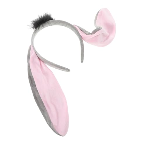 OUNONA Realistisches Eselohren Stirnband Tierkostüm Zubehör für Halloween Karneval Party Erwachsene und Geburtstagsfeier Lustiges Cosplay Haarreif OUNONA Realistisches Eselohren Stirnband Tierkostüm Zubehör für Halloween Karneval Party Erwachsene und Geburtstagsfeier Lustiges Cosplay Haarreif von OUNONA