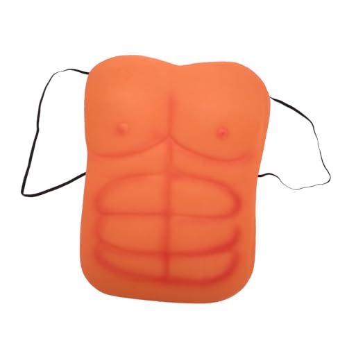 OUNONA Realistisches Herren Muskelkostüm aus EVA Täuschend Echtes Brustmuskel design Lustiges Cosplay party accessoire für Gruselfeste und Hochzeitsscherze OUNONA Realistisches Herren Muskelkostüm aus EVA Täuschend Echtes Brustmuskel design Lustiges Cosplay party accessoire für Gruselfeste und Hochzeitsscherze von OUNONA